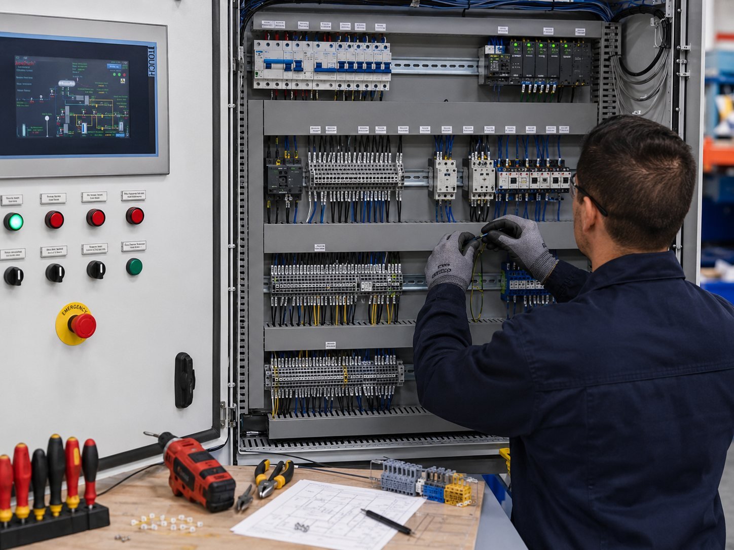 Sistema instalado en sala técnica