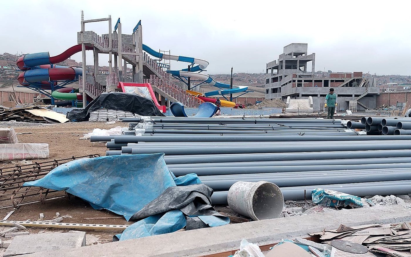 Materiales y tuberías para ejecución en campo